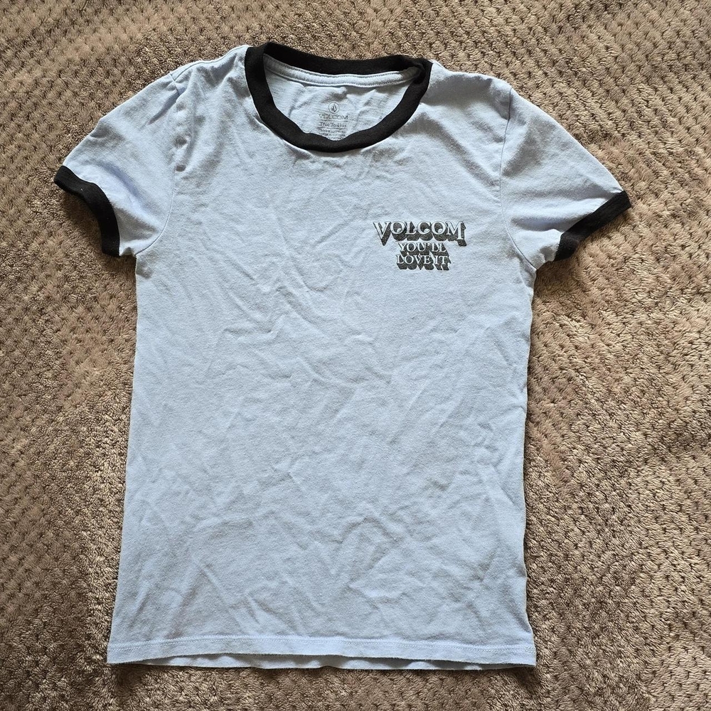 Volcom Tee with Black Trim